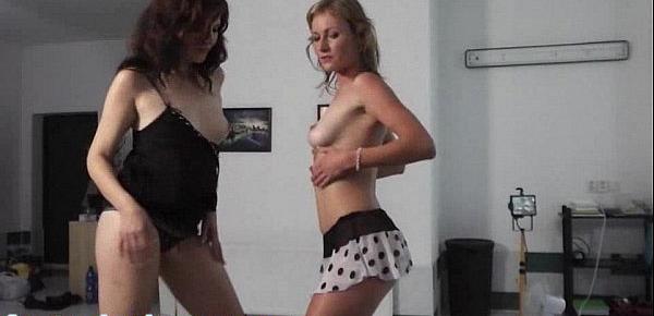  Lapdance show by naughty czech ladies